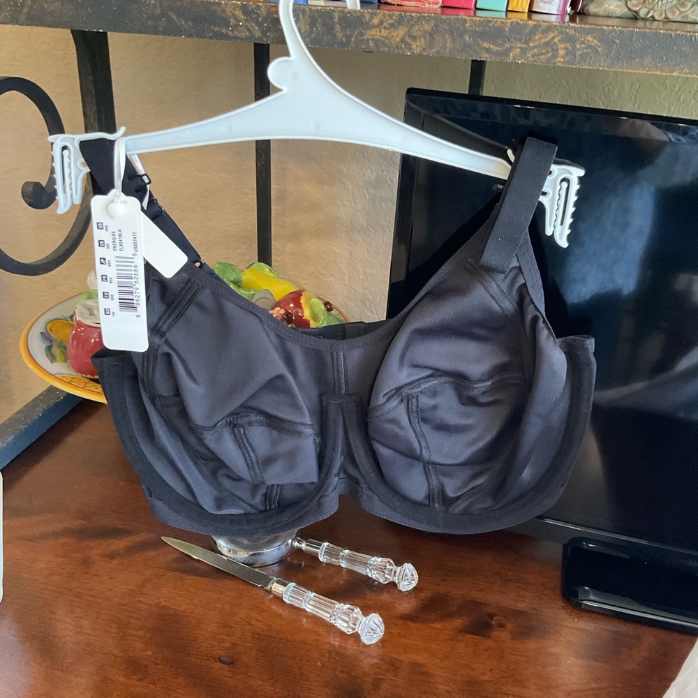 Elomi Charcoal Racerback Bra